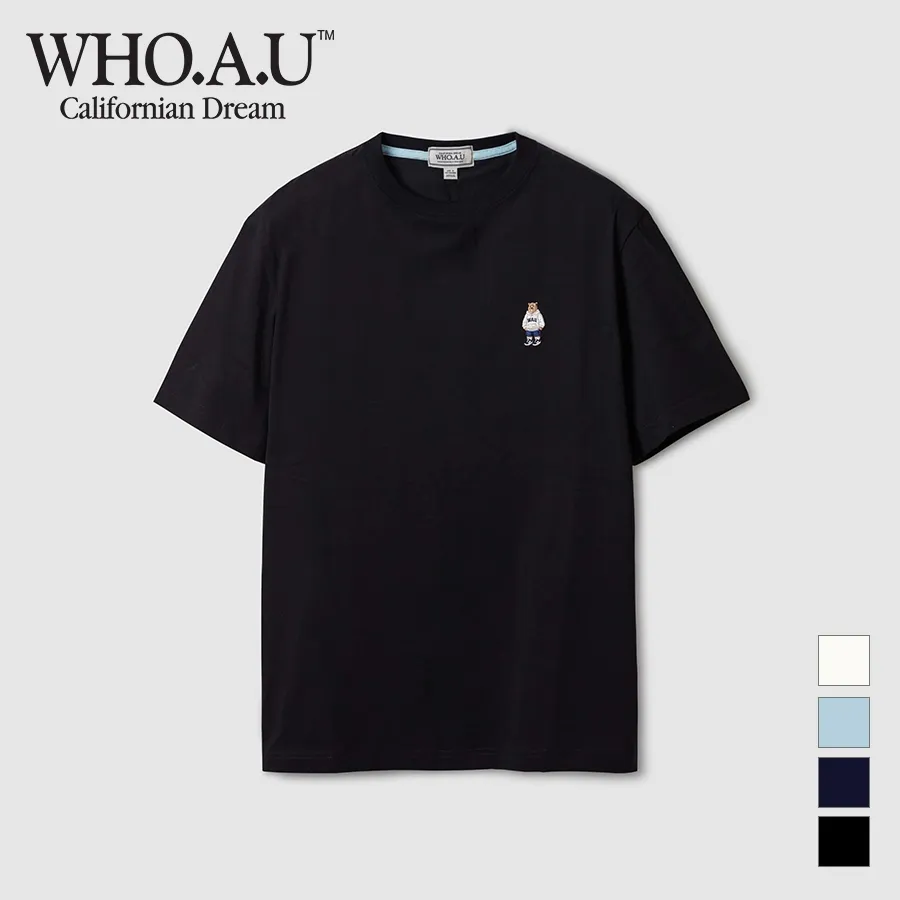 Ảnh Áo Thun Steve Short Sleeve T-shirt Loose Fit Unisex Style | WHRAE2313U / WHRAE3713U 2