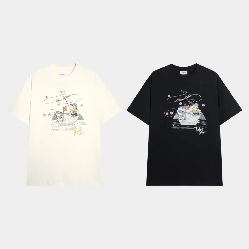 Ảnh Áo Thun Teelab  "Câu like" Tshirt Unisex Form Oversize Local Brand TS239 1