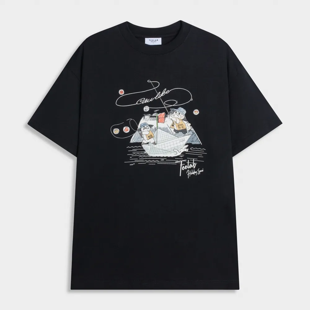 Ảnh Áo Thun Teelab  "Câu like" Tshirt Unisex Form Oversize Local Brand TS239 2