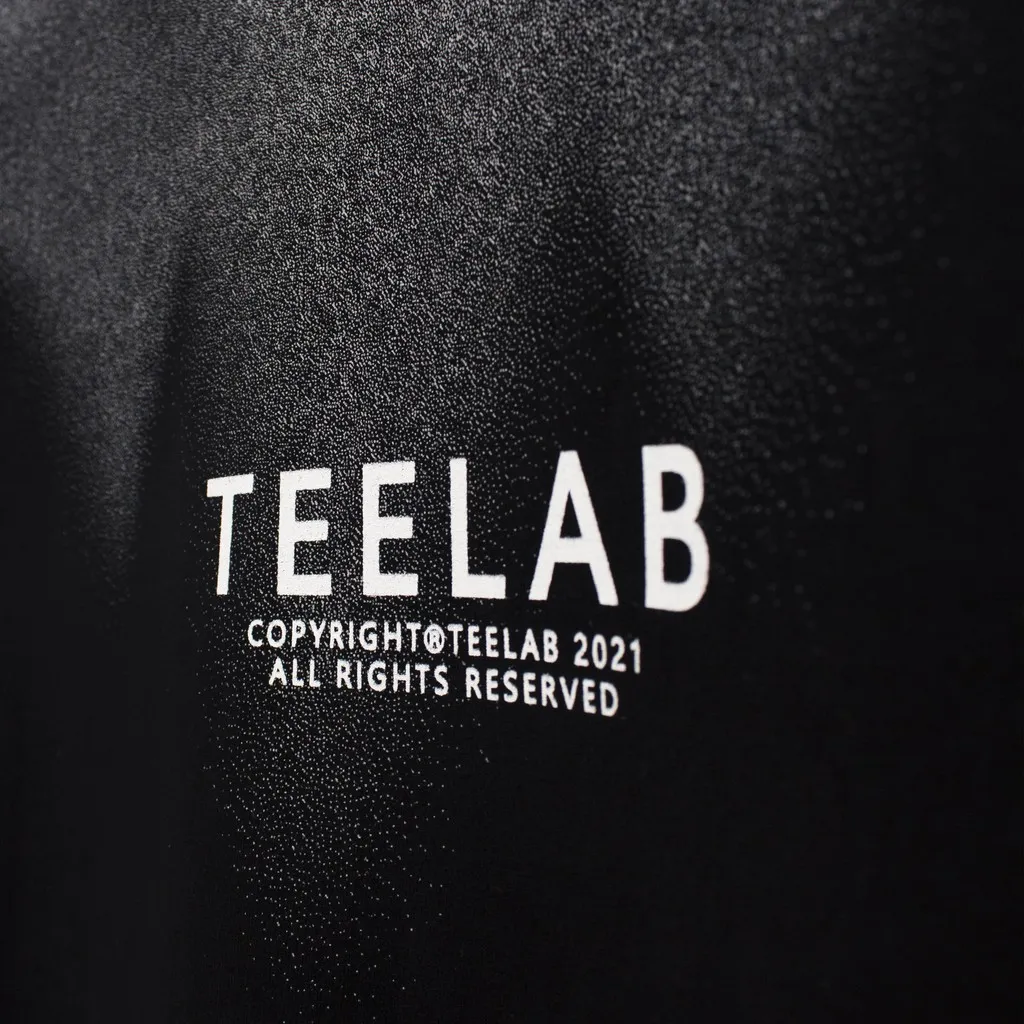 Ảnh Áo Thun Teelab Grey Trame Unisex Form Oversize Local Brand Tshirt TS049 4