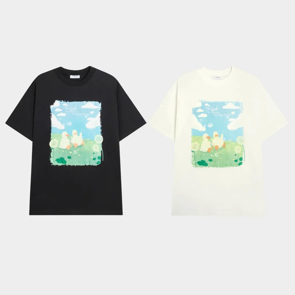 Ảnh Áo Thun Teelab Summer Fresh Cotton 100% Unisex Form Oversize Local Brand TS282 1