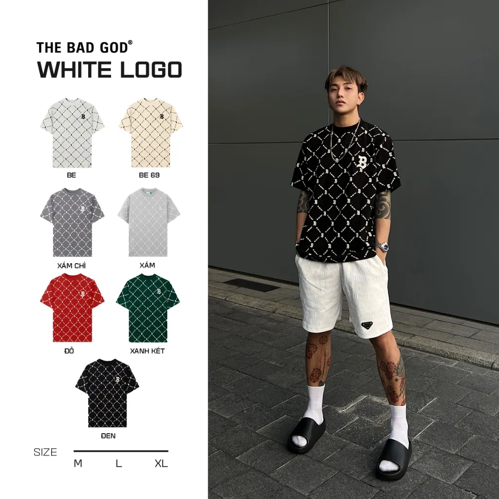 Ảnh Áo thun The Bad God White Logo 2