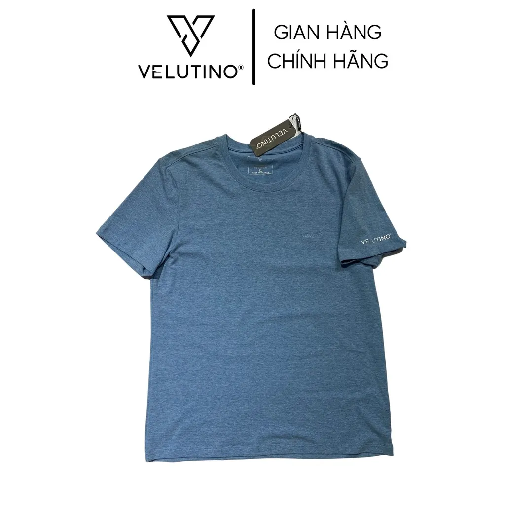 Ảnh Áo thun T-shirt nam ngắn tay không cổ Velutino 1