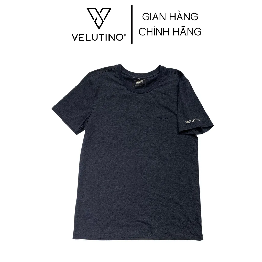 Ảnh Áo thun T-shirt nam ngắn tay không cổ Velutino 2