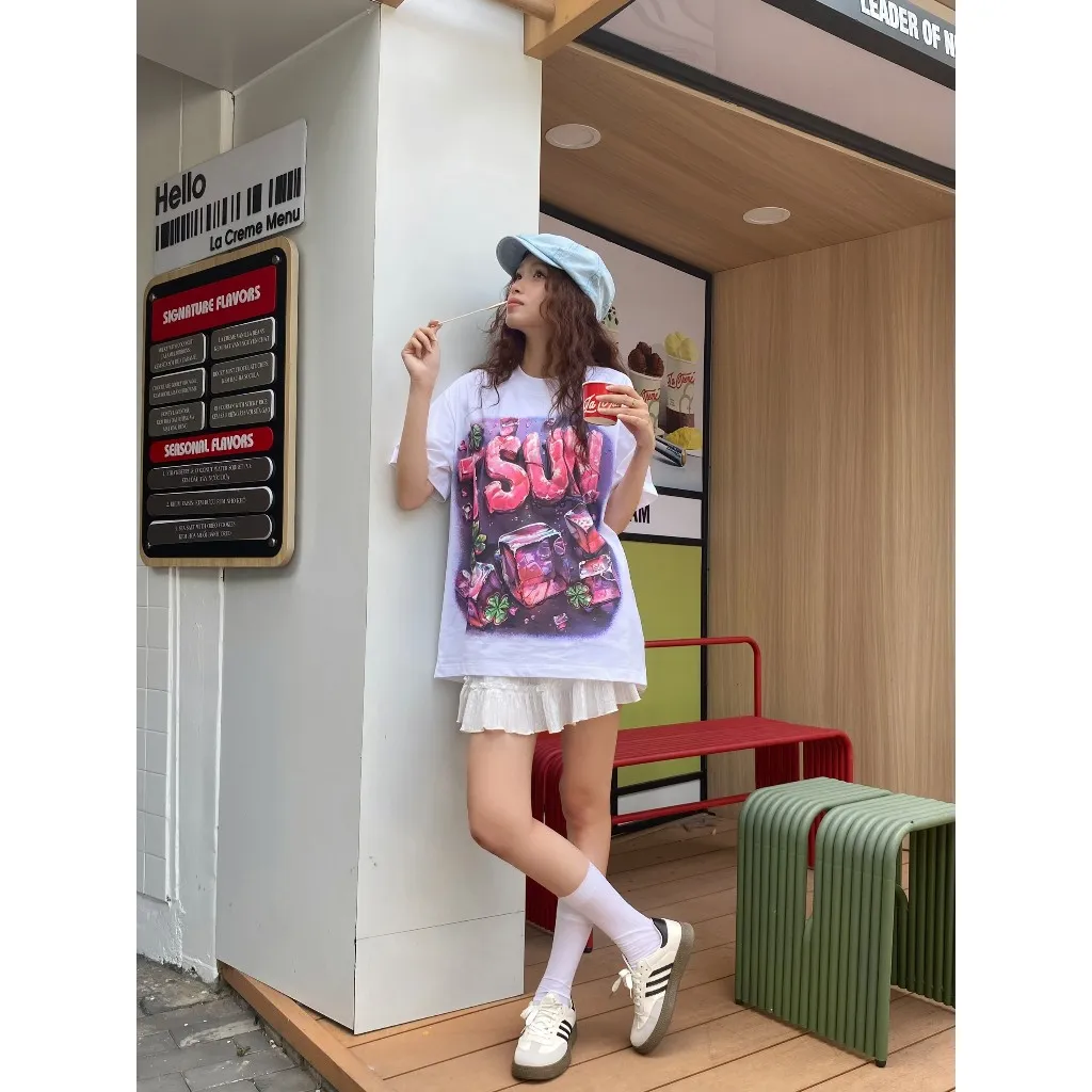 Ảnh Áo Thun TSUN IceClover Tee - 2 Màu - [UNISEX] - In - Nam/Nữ - Streetwear - Overisze - Localbrand 3