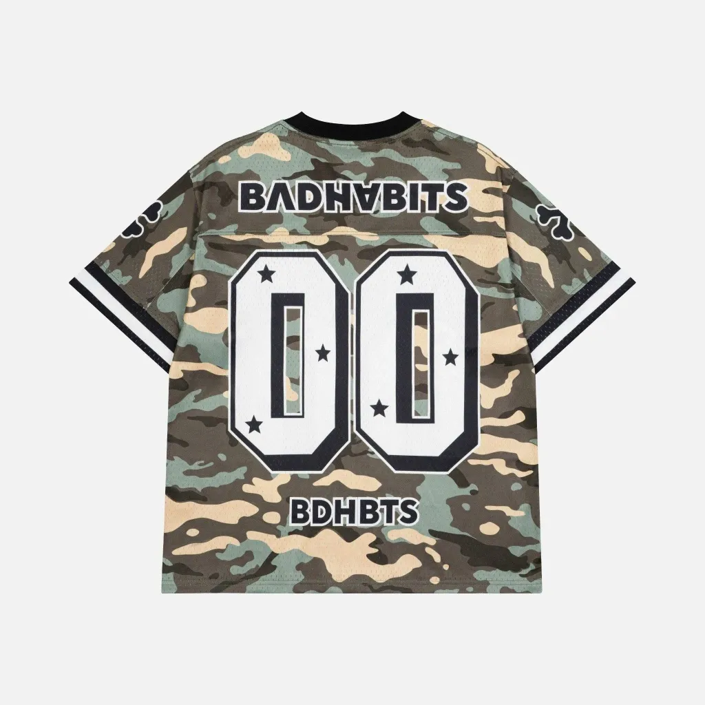 Ảnh Áo thun Unisex - Áo CAMO DOUBLE ZERO JERSEY - BAD HABITS 2