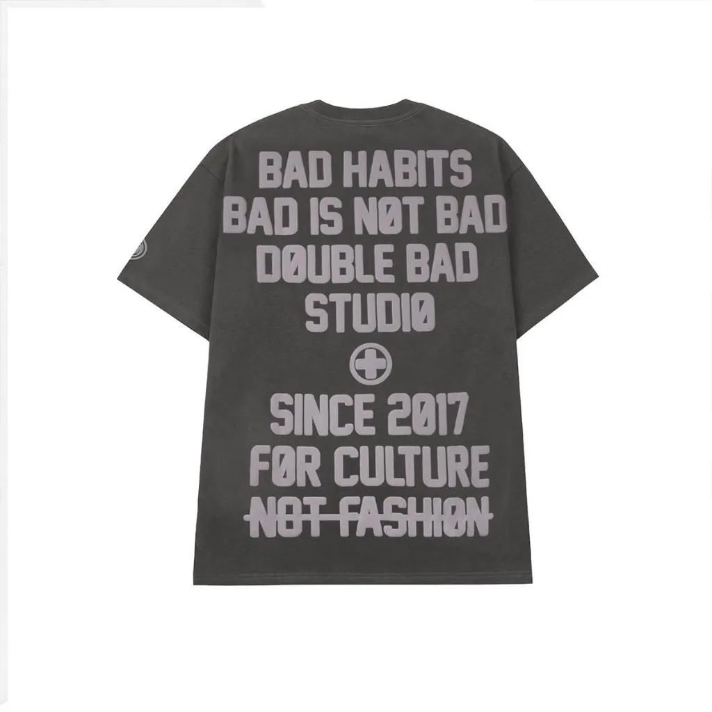Ảnh Áo Thun Unisex BAD HABITS SUPERLOGO TEE 100% Cotton - Local Brand Chính Hãng 2