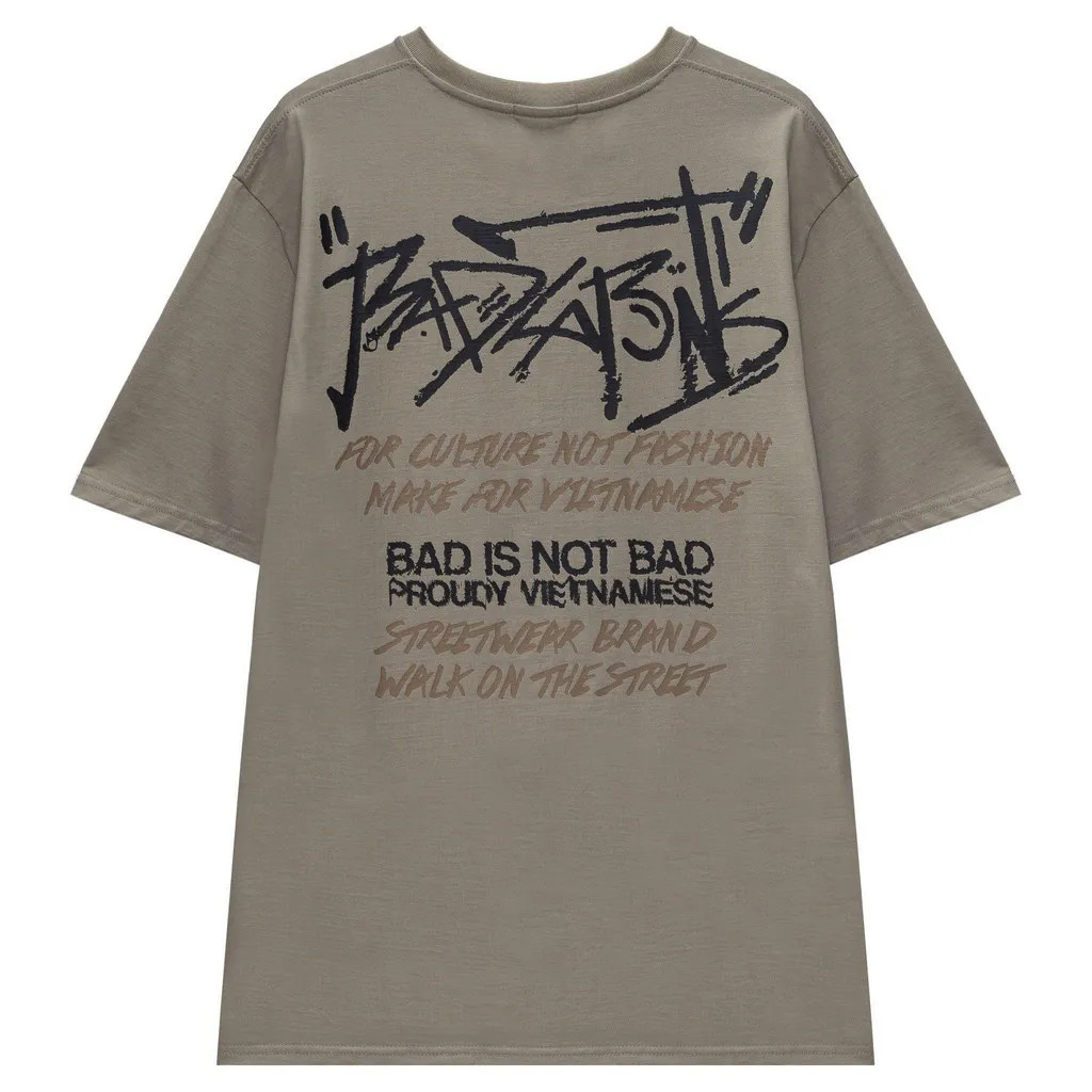 Ảnh Áo Thun Unisex Bad Habits STREET 100% Cotton - Local Brand Chính Hãng 3