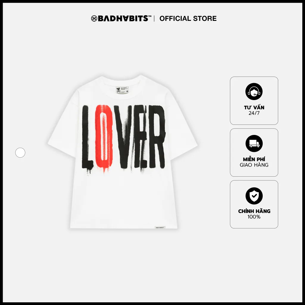 Ảnh Áo Thun Unisex BAD HABITS LOVER - Local Brand Chính Hãng 2