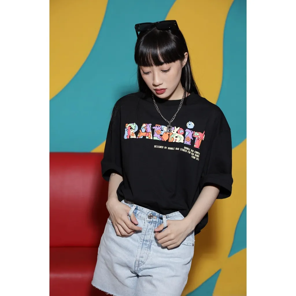 Ảnh Áo Thun Unisex Bad Rabbit FULL RABBIT 100% Cotton - Local Brand Chính Hãng 3