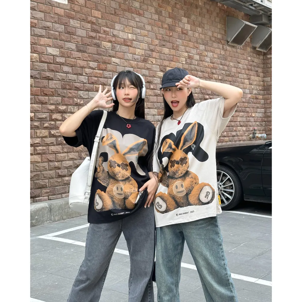 Ảnh Áo Thun Unisex Bad Rabbit- Sand Rabbit Player Tee - Local Brand Chính Hãng 4