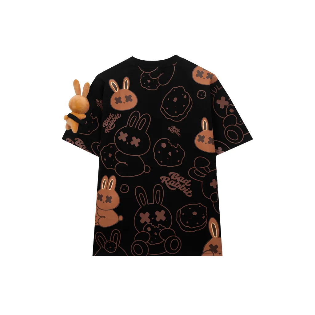Ảnh ÁO THUN UNISEX - COOKIE RABBIT TEE  - LOCAL BRAND CHÍNH HÃNG - BAD RABBIT CLUB 2