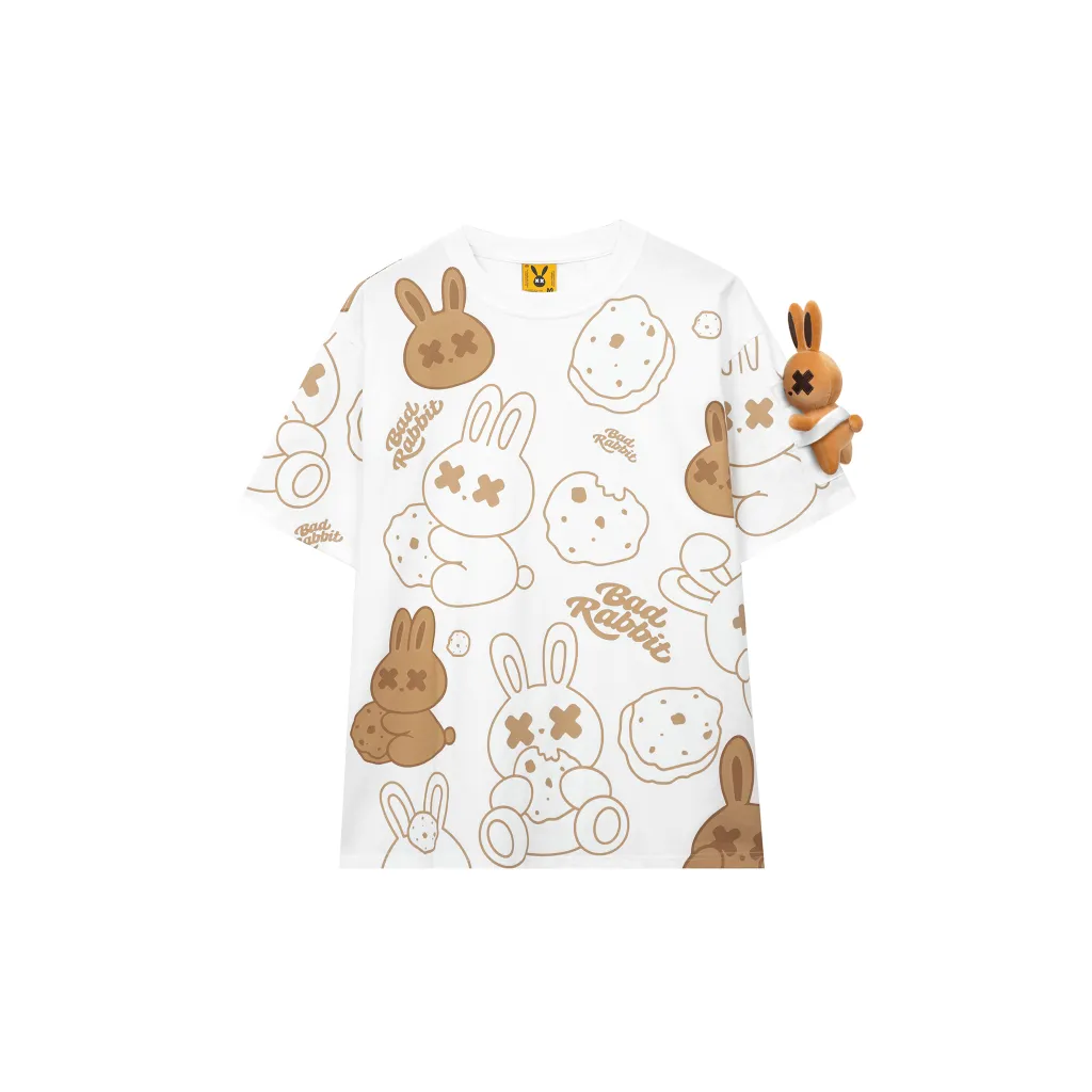 Ảnh ÁO THUN UNISEX - COOKIE RABBIT TEE  - LOCAL BRAND CHÍNH HÃNG - BAD RABBIT CLUB 3