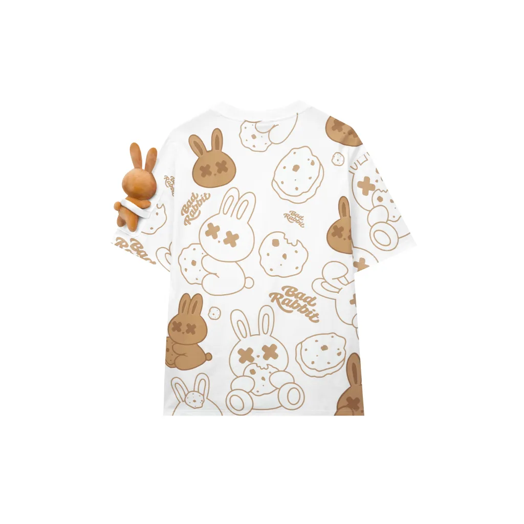 Ảnh ÁO THUN UNISEX - COOKIE RABBIT TEE  - LOCAL BRAND CHÍNH HÃNG - BAD RABBIT CLUB 4