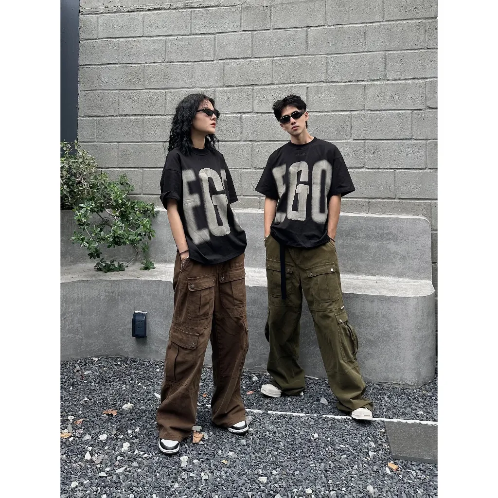 Ảnh Áo Thun Unisex EGO BOXY TEE 100% Cotton - Local Brand Chính Hãng 4