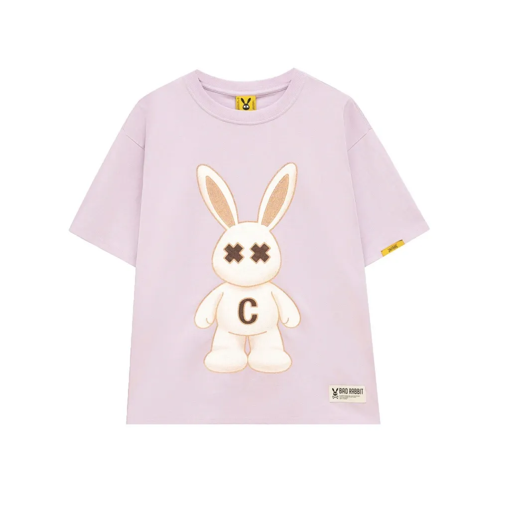 Ảnh ÁO THUN UNISEX - FLUFFY RABBIT TEE  - LOCAL BRAND CHÍNH HÃNG - BAD RABBIT CLUB 1