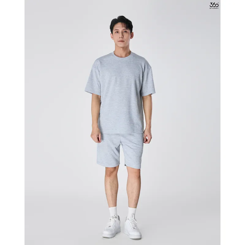 Ảnh Áo thun Unisex ngắn tay 360 Boutique phông nam nữ basic tee form rộng 5 màu thoáng mát - APTOL503 2