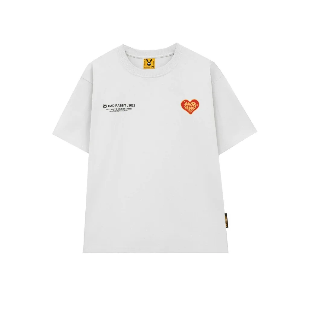 Ảnh ÁO THUN UNISEX - RABBIT HEART TEE  - LOCAL BRAND CHÍNH HÃNG - BAD RABBIT CLUB 4