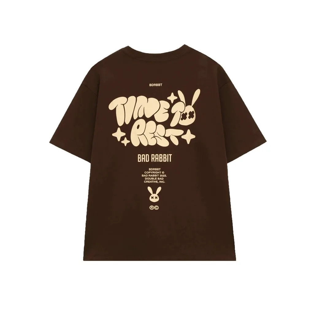 Ảnh ÁO THUN UNISEX - SPRAY RABBIT TEE  - LOCAL BRAND CHÍNH HÃNG - BAD RABBIT CLUB 3