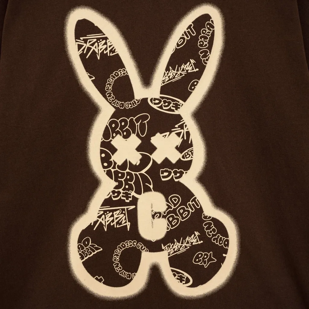 Ảnh ÁO THUN UNISEX - SPRAY RABBIT TEE  - LOCAL BRAND CHÍNH HÃNG - BAD RABBIT CLUB 4