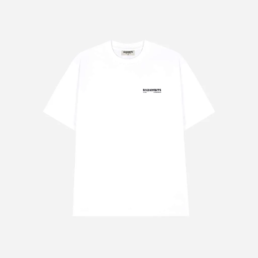 Ảnh ÁO THUN UNISEX -  S-URBANWANDERERS TEE WHITE - BAD HABITS SUPERTRAMP COLLECTION 3