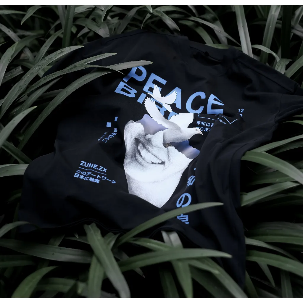 Ảnh Áo thun Unisex thiết kế Zunezx Peace Bird Tee 3