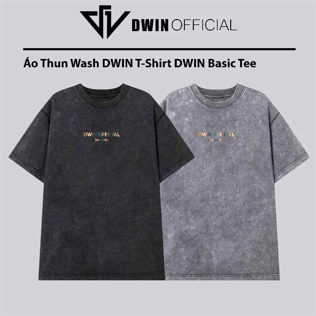 Review Áo Thun WASH DWIN Basic Tee Unisex Oversize Tay Lỡ - Chất Local Brand Giá Tốt