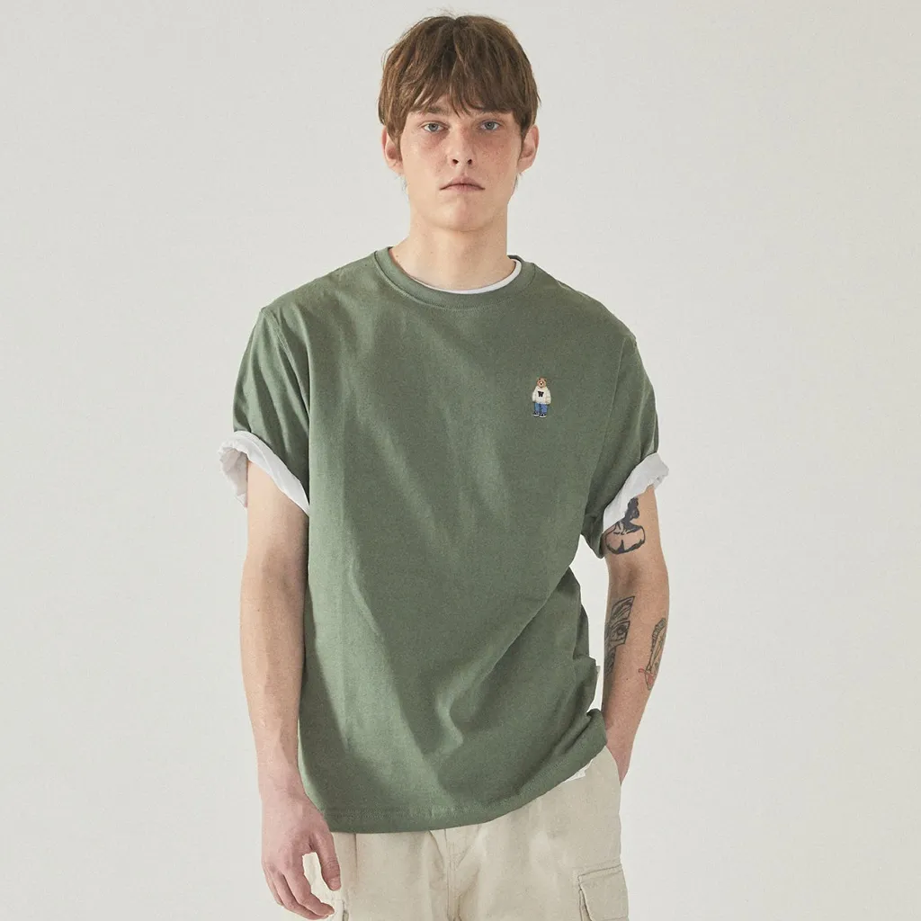 Ảnh Áo Thun WHO.A.U 2PACK Steve Solid T-shirt[B]_WHRAF2351U 1
