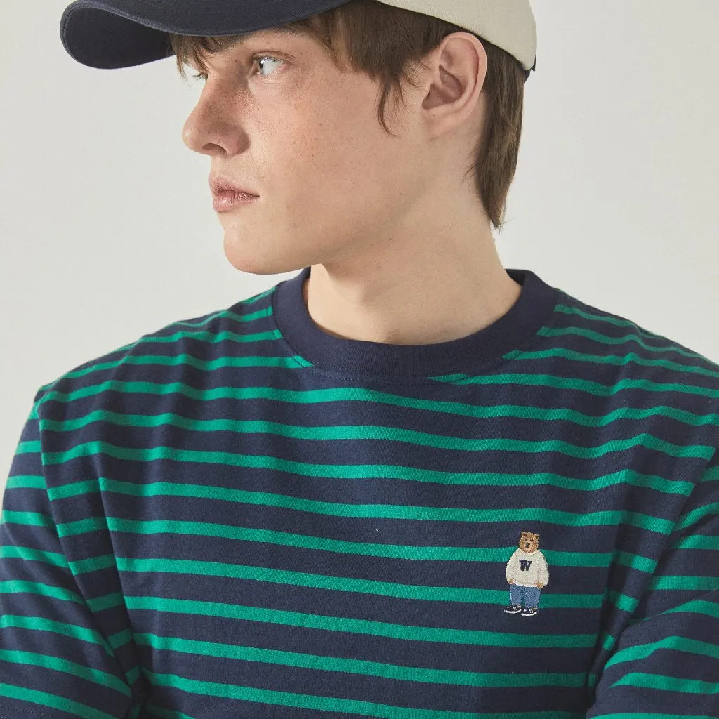 Ảnh Áo Thun WHO.A.U 2PACK Steve Stripe T-shirt[B]_WHRSF2351U 2