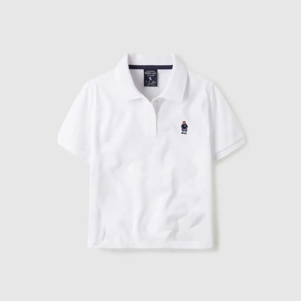 Ảnh Áo Thun WHO.A.U Steve Crop Collar T-Shirt_WHHAE2421F 3