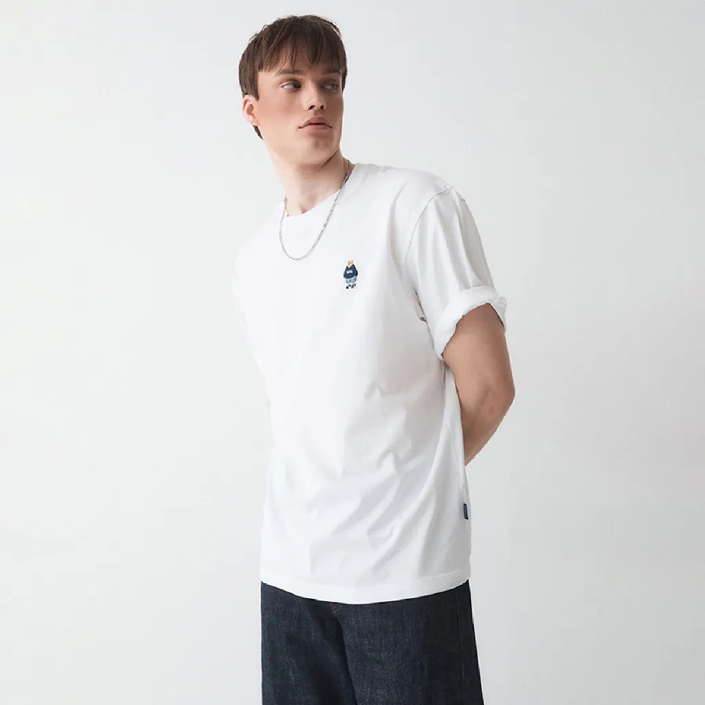 Ảnh Áo Thun WHO.A.U Steve Short Sleeve T-shirt (Loose Fit)_WHRAE3713U 1