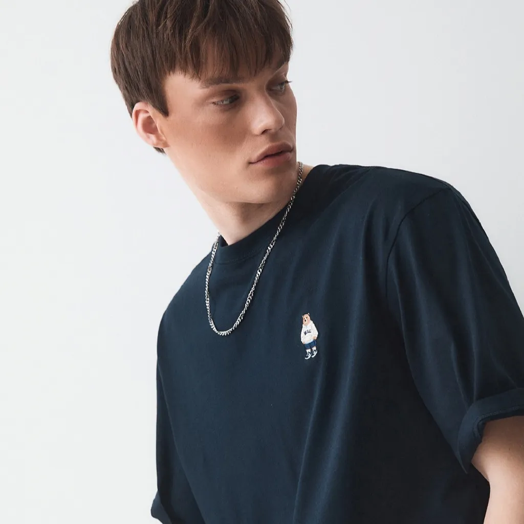 Ảnh Áo Thun WHO.A.U Steve Short Sleeve T-shirt (Loose Fit)_WHRAE3713U 2