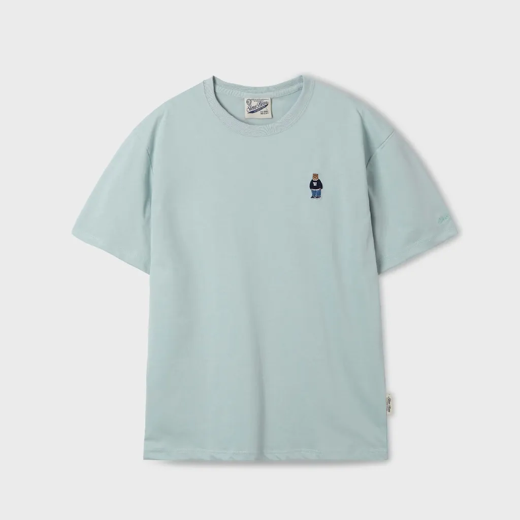 Ảnh Áo Thun WHO.A.U Steve Short Sleeve T-shirt(Loose Fit)_WHRAF2311U 1