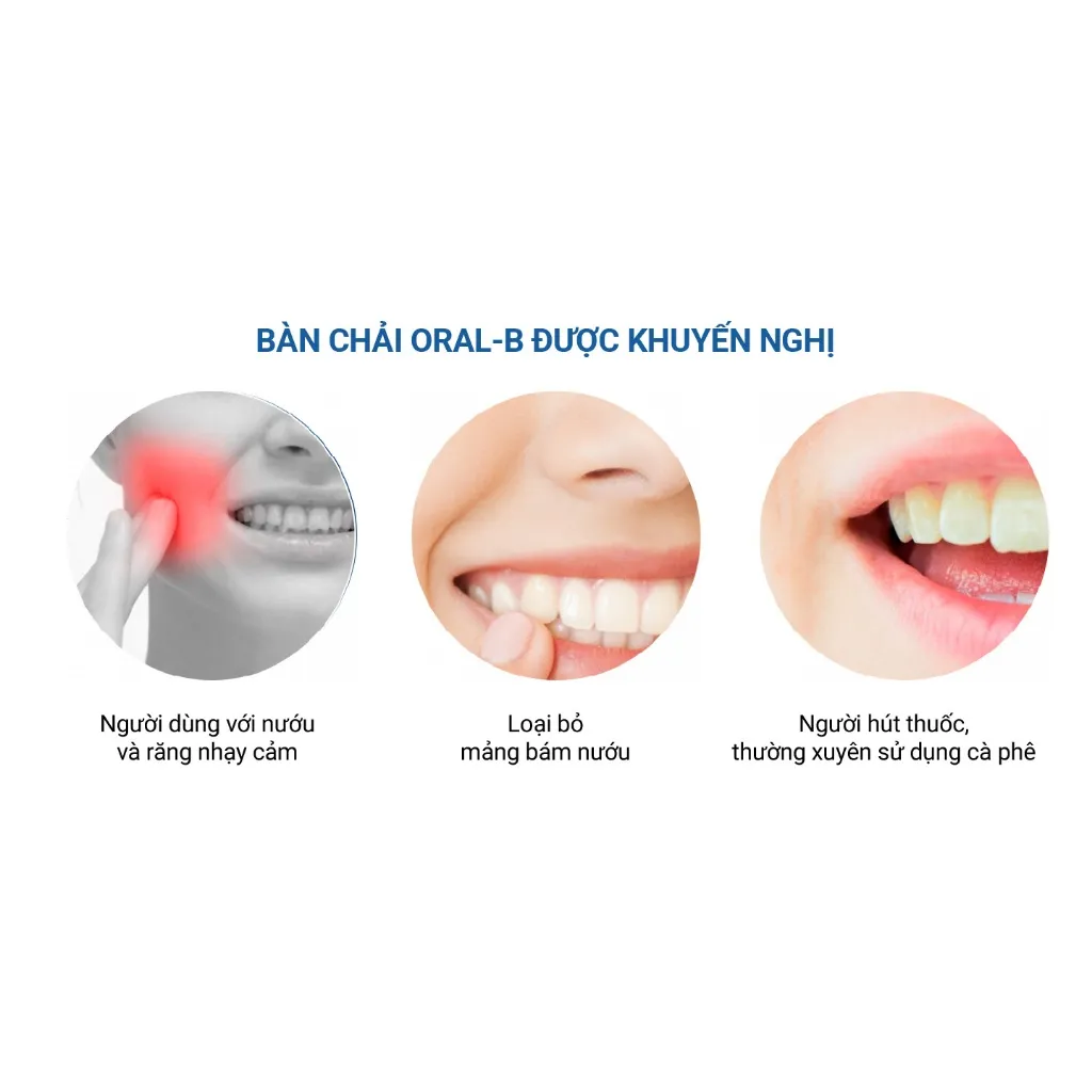 Ảnh Đầu bàn chải thay thế Oral-B (1 vỉ - 2 cái). Hàng chính hãng 100% 4