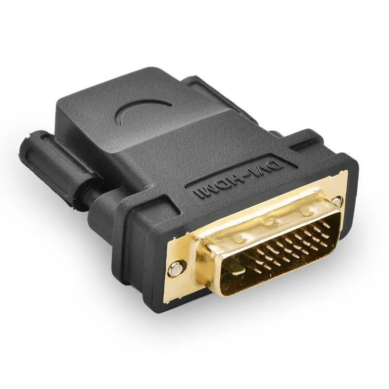 Ảnh Đầu chuyển đổi UGREEN 20124 HDMI cái sang DVI 24+1 đực (màu đen) 1