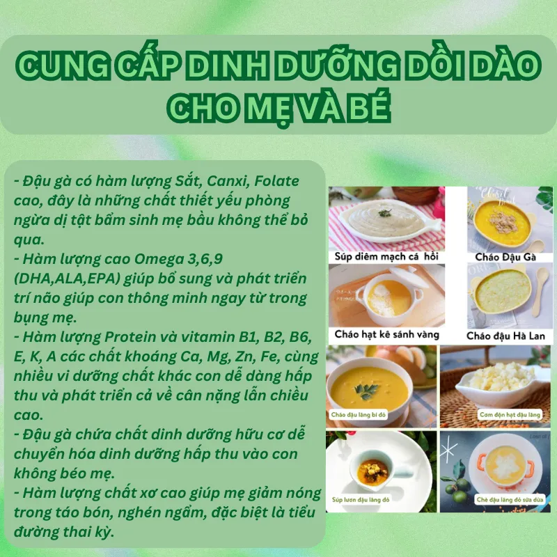 Ảnh Đậu gà hữu cơ nhập khẩu mỹ không biển đổi gen ONFOD ăn kiêng giảm cân bé ăn dặm mẹ bầu tiểu đường 500g 3