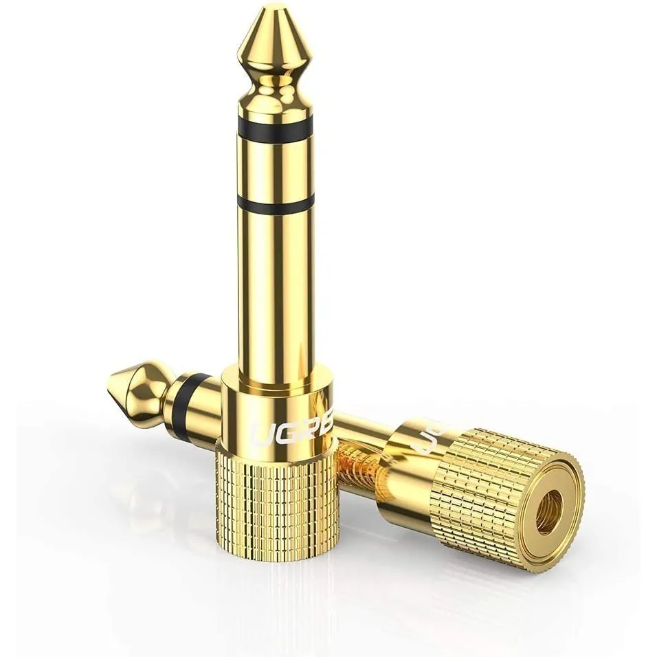 Ảnh Đầu jack chuyển đổi âm thanh từ cổng 3.5mm cái sang cổng 6.5mm chính hãng UGREEN 20503 2