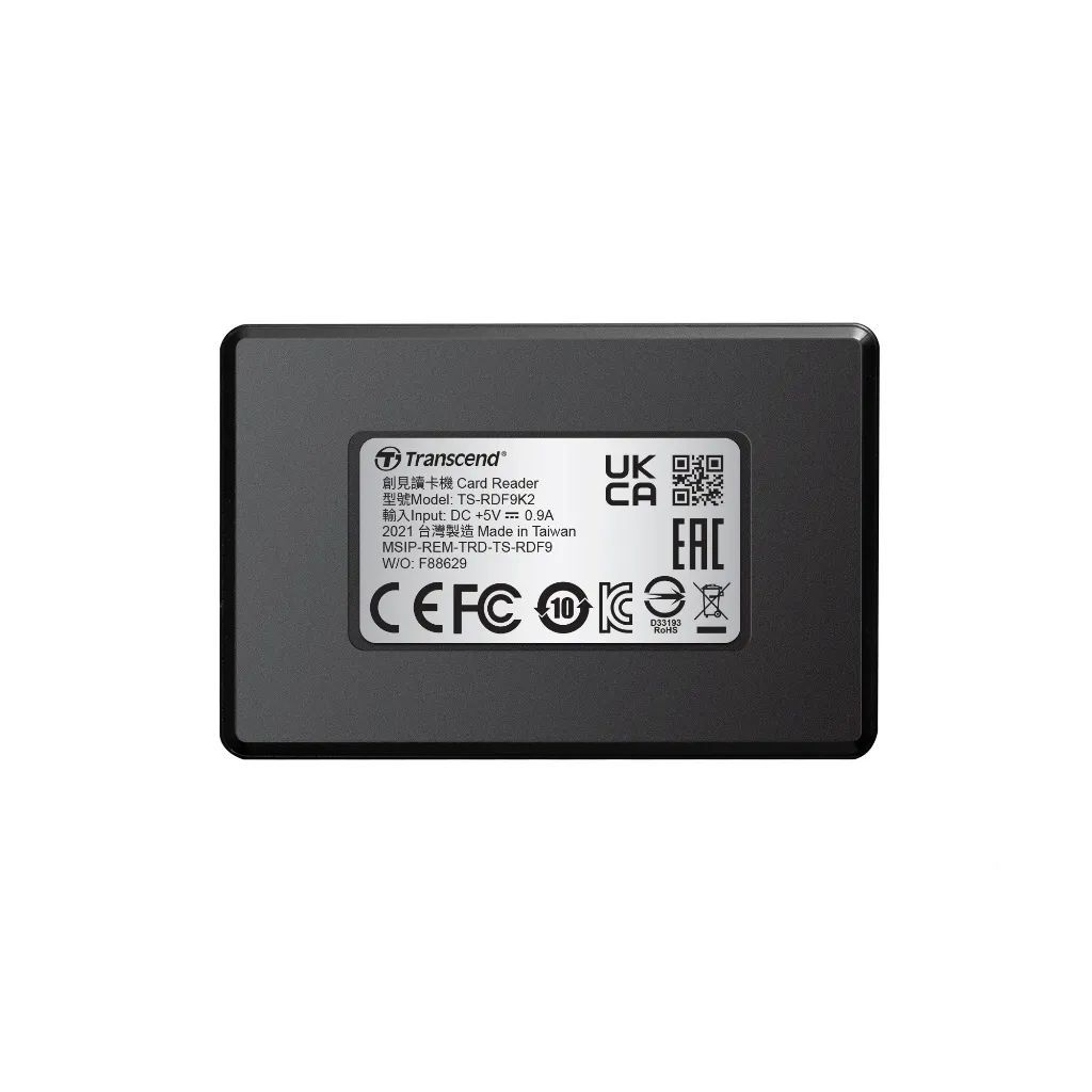 Ảnh Đầu đọc thẻ nhớ All-in-1 USB 3.0/3.1 Transcend TS-F9K2 - Bảo hành 2 năm 3