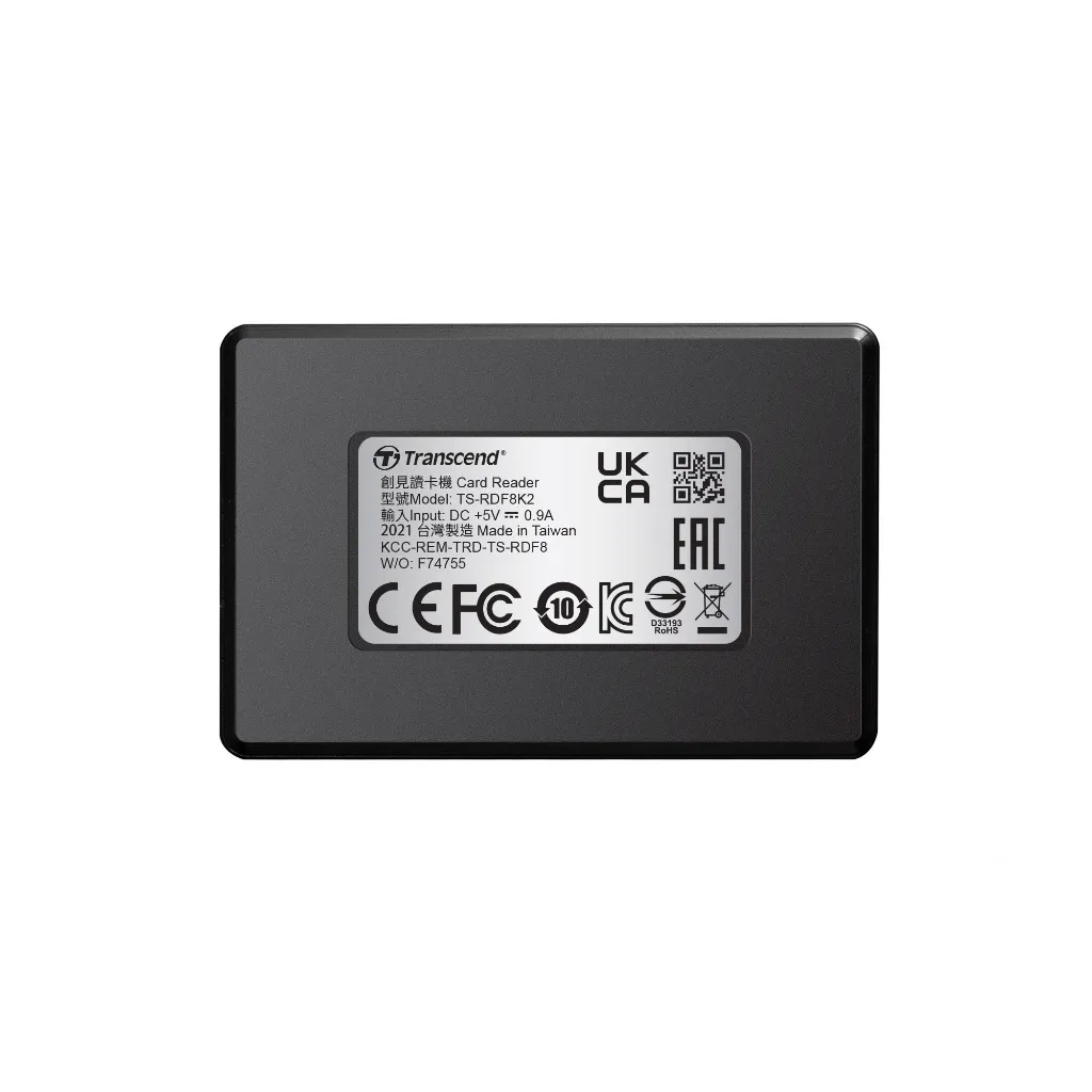 Ảnh Đầu đọc thẻ nhớ USB 3.1 / 3.0 all-in-1 Reader Transcend F8 Bảo hành 2 năm 3