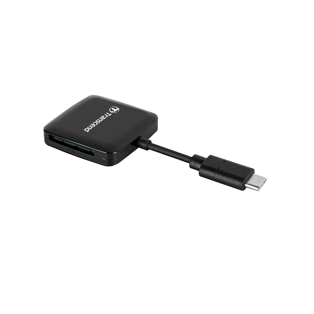 Ảnh Đầu đọc thẻ nhớ USB Type-C OTG Transcend TS-RDC3K Bảo hành 2 năm 2