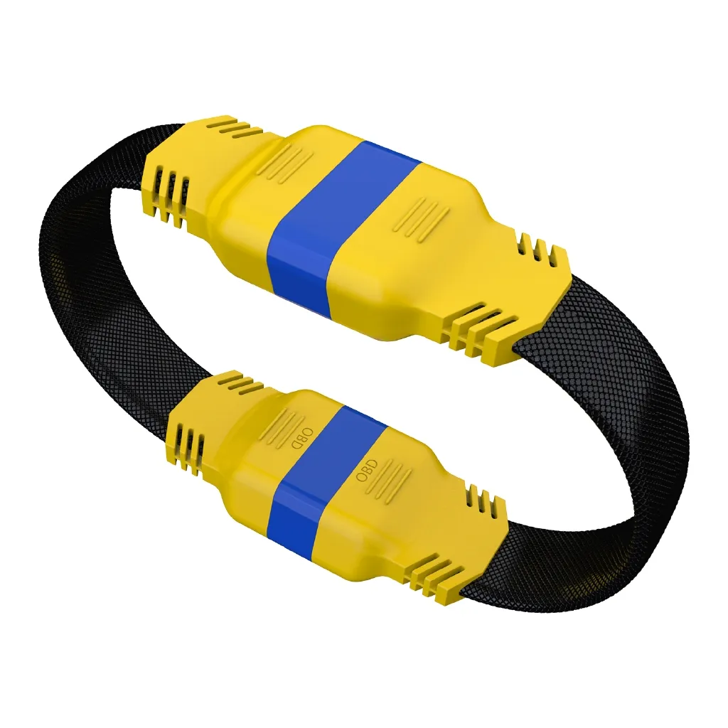 Ảnh Autool Xe 30cm Cáp Nối Dài OBD Có Thể Định Hình Tương Thích Cho Xe ELM327 OBD2 16Pin Tăng Cường Linh Hoạt Nối Dài Nam Đến Nữ Cáp, Bộ Chuyển Đổi Kết Nối Chẩn Đoán OBD2 Ô Tô 1