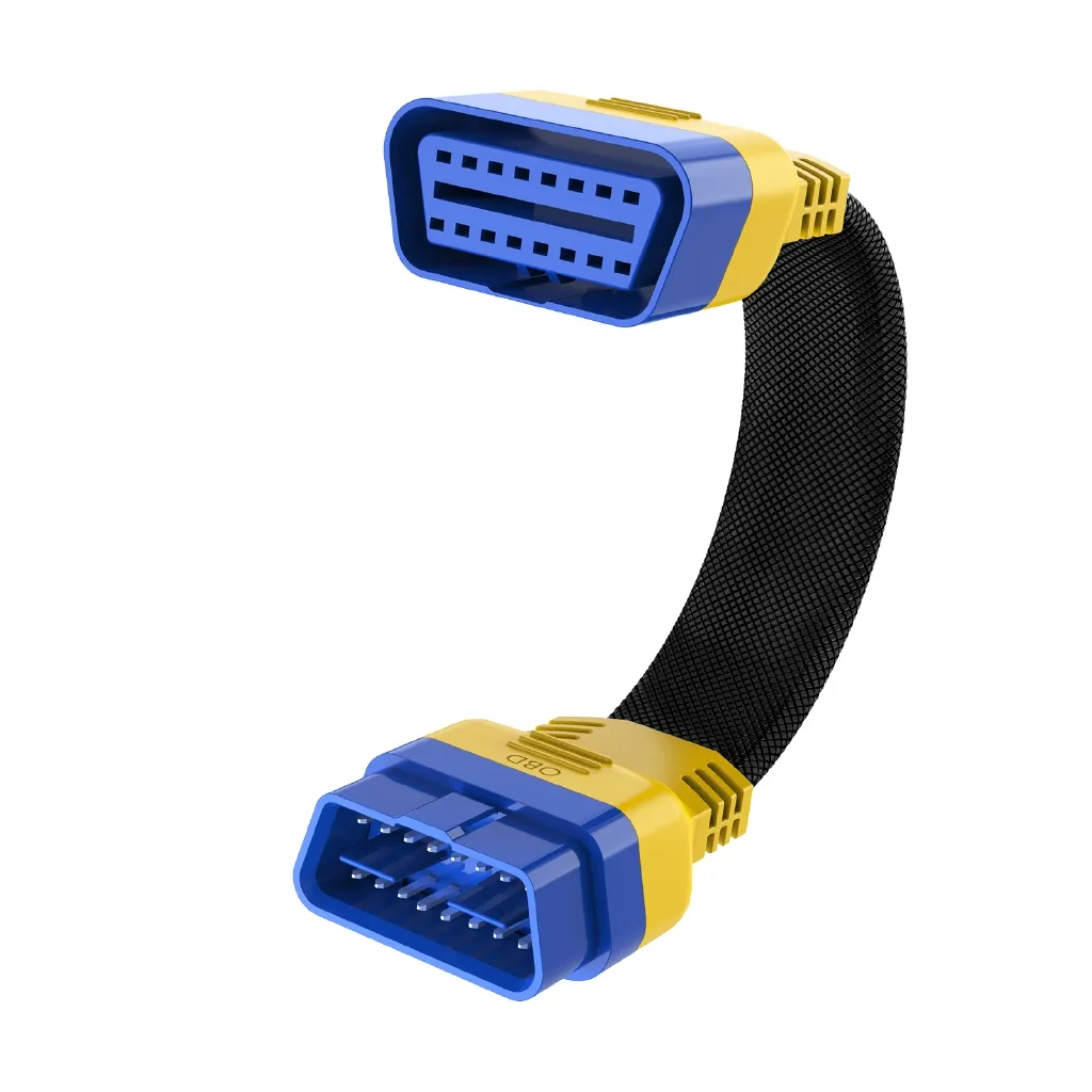 Ảnh Autool Xe 30cm Cáp Nối Dài OBD Có Thể Định Hình Tương Thích Cho Xe ELM327 OBD2 16Pin Tăng Cường Linh Hoạt Nối Dài Nam Đến Nữ Cáp, Bộ Chuyển Đổi Kết Nối Chẩn Đoán OBD2 Ô Tô 2