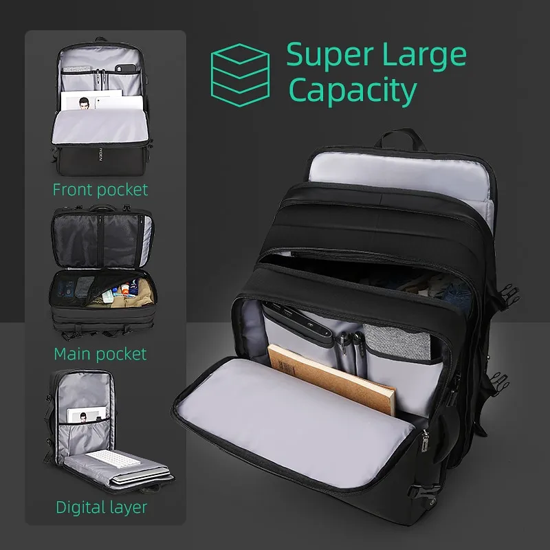 Ảnh Ba Lô Mark Ryden Đựng Laptop 17 Inch Có Cổng Sạc Usb 2
