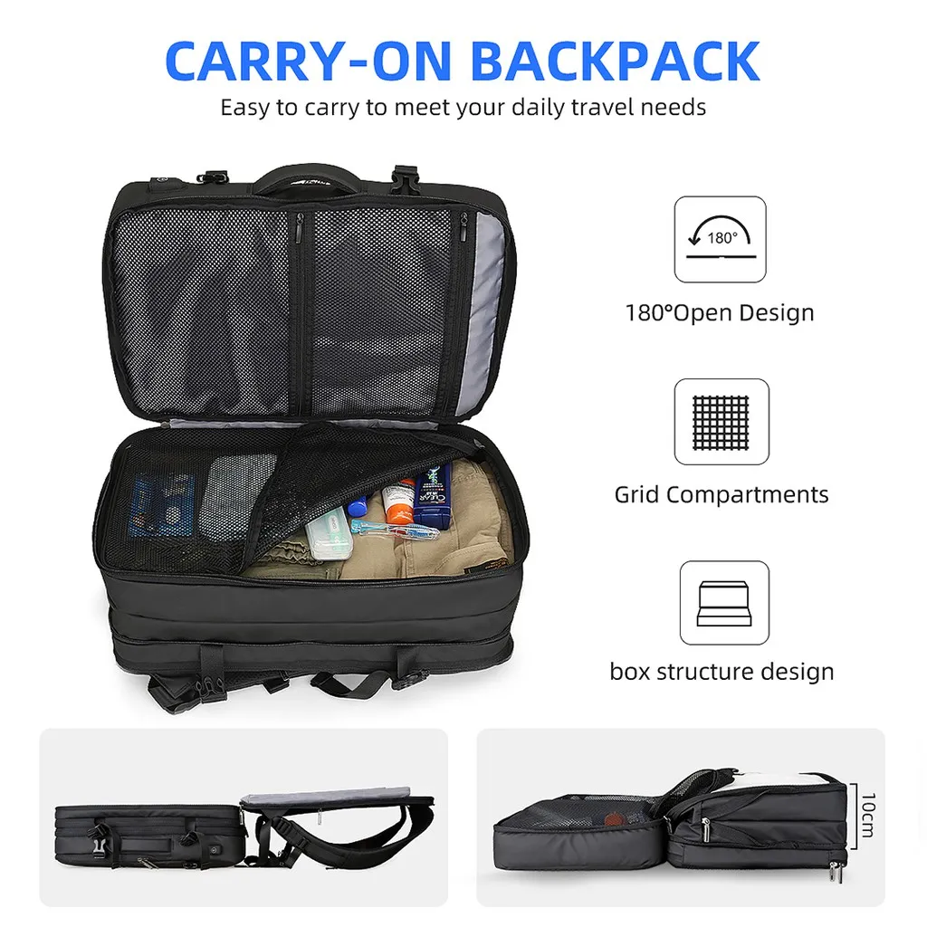 Ảnh Ba Lô Mark Ryden Đựng Laptop 17 Inch Có Cổng Sạc Usb 4