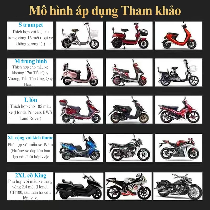Ảnh Bạc trùm che phủ xe máy MYT Bạt che xe máy chống thấm cao cấp Áo trùm xe máy che nắng che mưa hai lớp dày 3