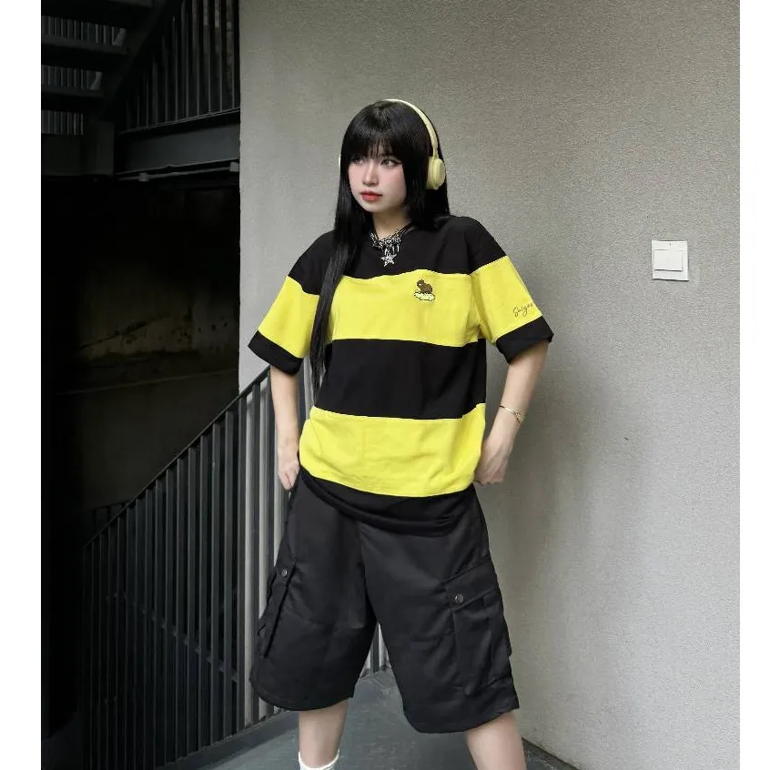 Ảnh Baggy Kaki Short SAIGONESE Quần Đùi Lửng  Form Rộng Unisex Nam Nữ 2