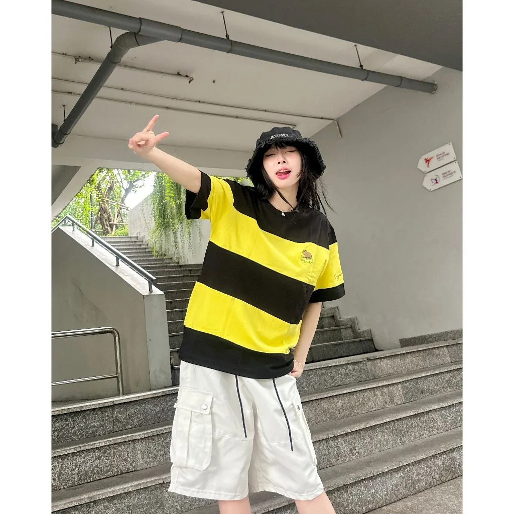 Ảnh Baggy Kaki Short SAIGONESE Quần Đùi Lửng  Form Rộng Unisex Nam Nữ 4