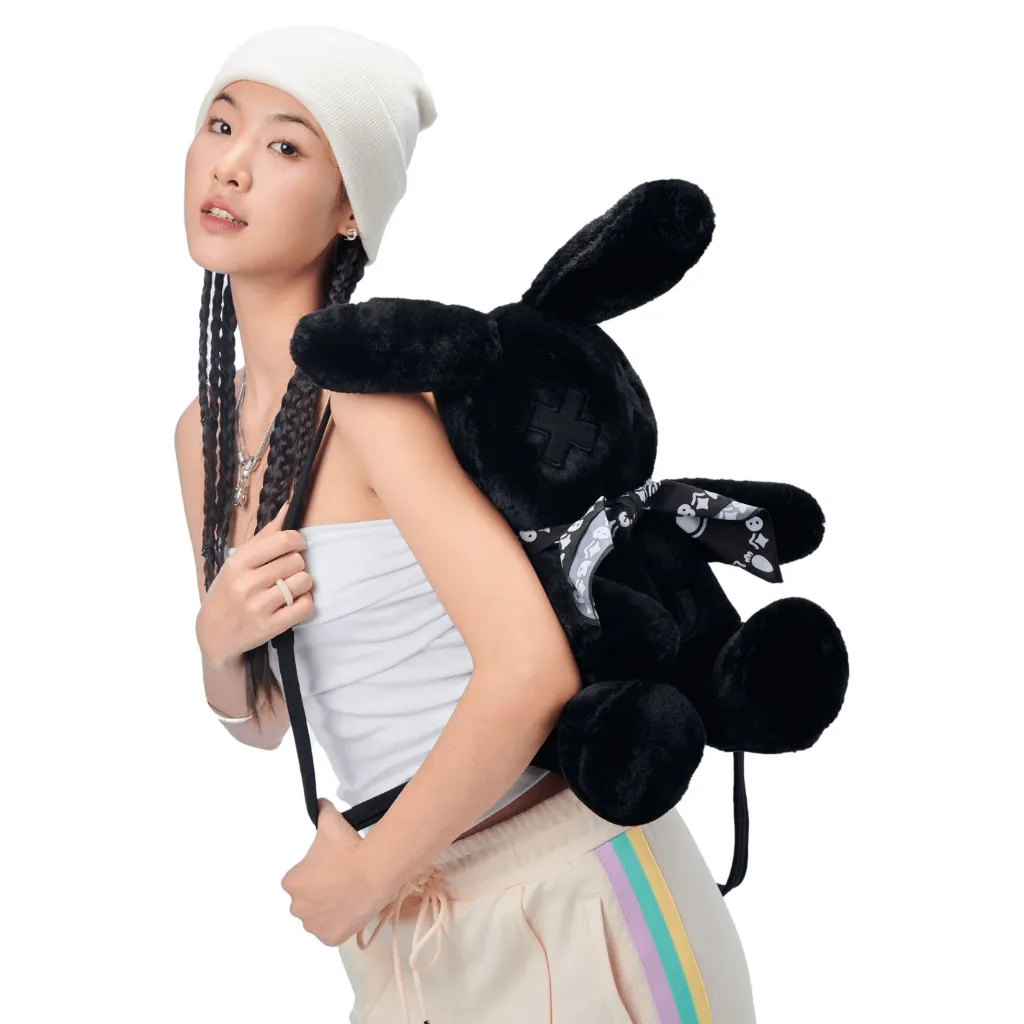 Ảnh Balo Bad Rabbit -BLACK BABY RABBIT BACKPACK- Local Brand Chính Hãng 2