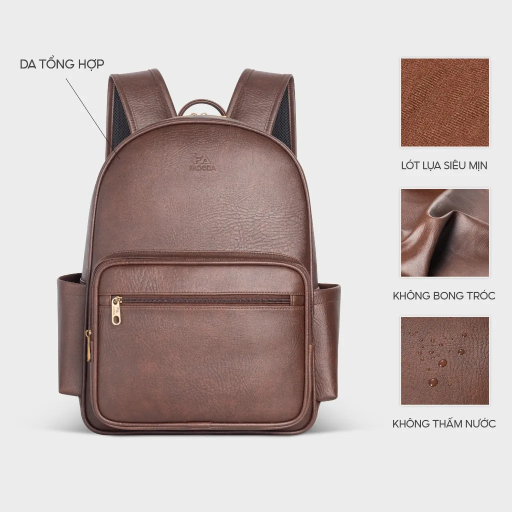 Ảnh Balo da công sở unisex thời trang FA DO DA FBA25 3