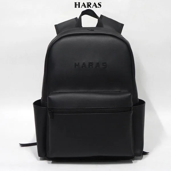 Ảnh Balo Da Nam Nữ Cao Cấp Chống Thấm Nước Basic New Original Backpack HARAS HR341 1